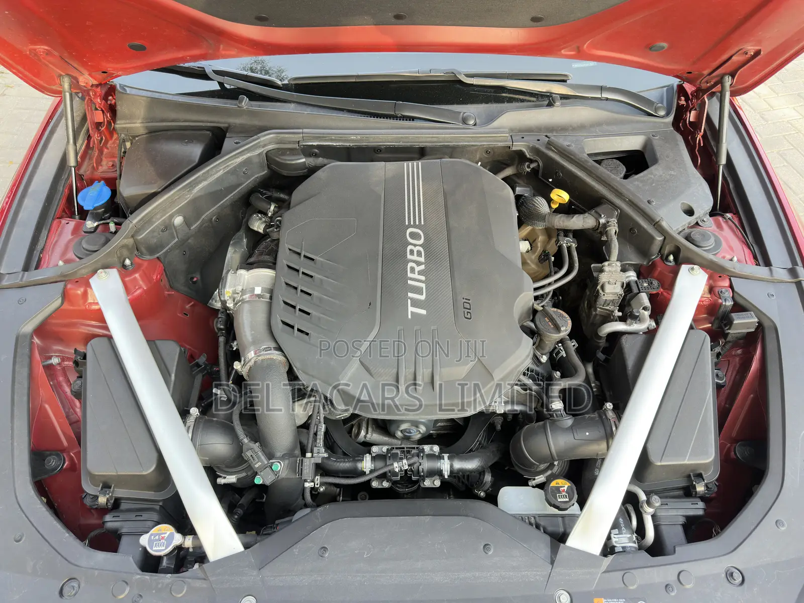 Hyundai Genesis 2019 Red