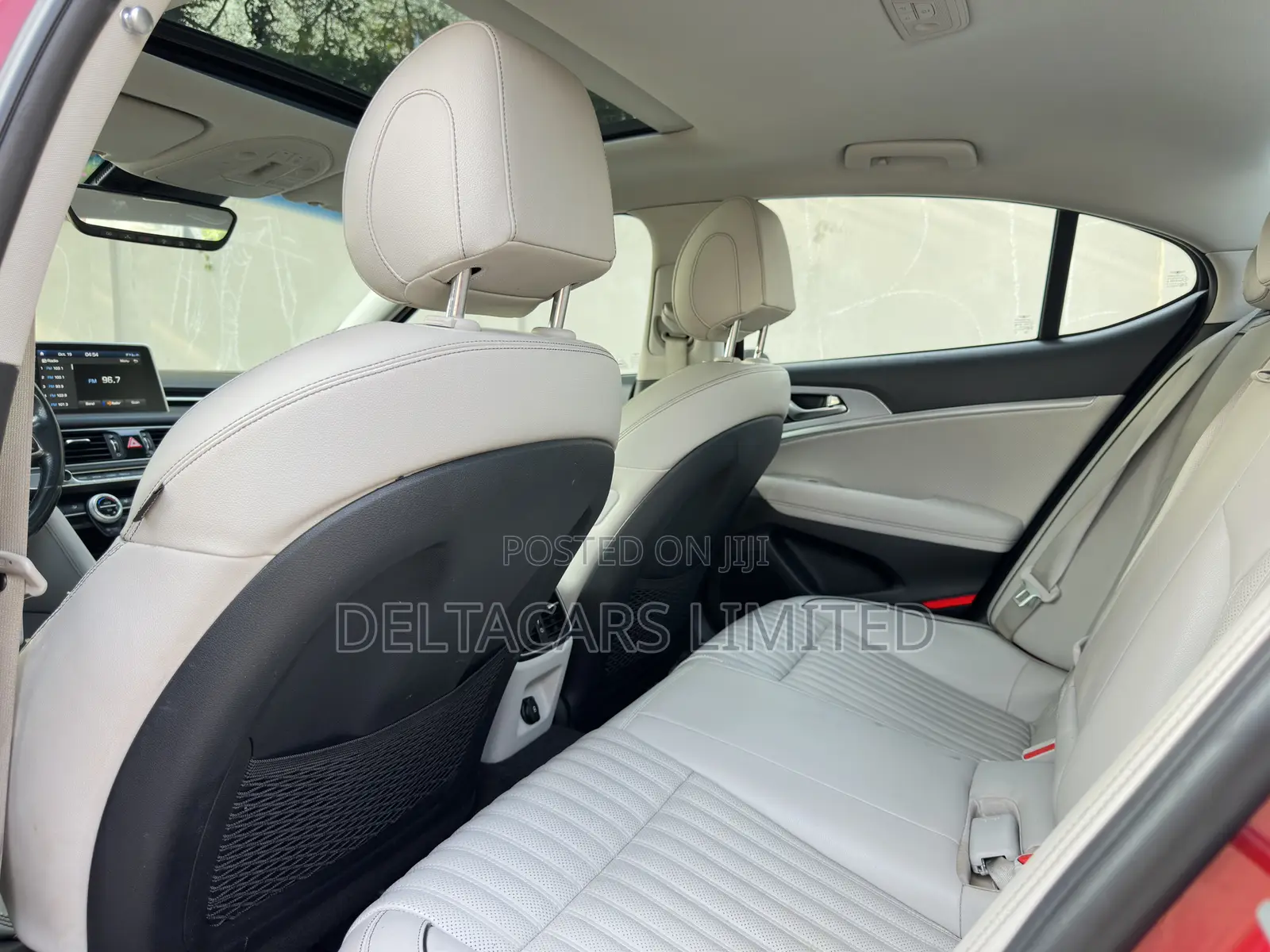 Hyundai Genesis 2019 Red