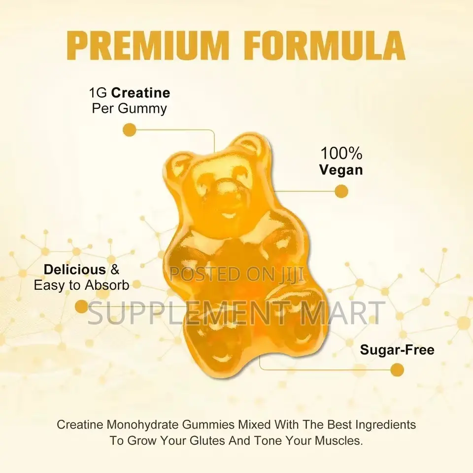 Creatine Monohydrate Gummies – Muscle Growth | Recovery & Strength