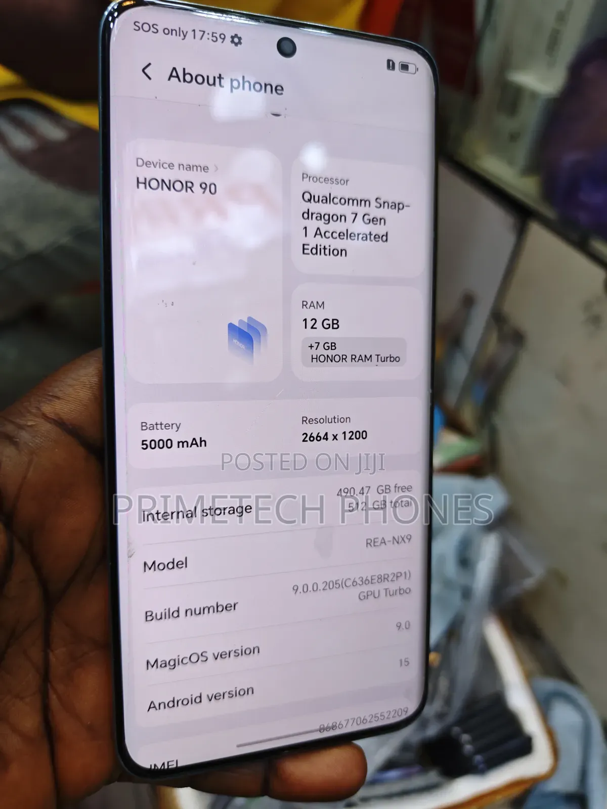 Honor 90 512 GB Blue