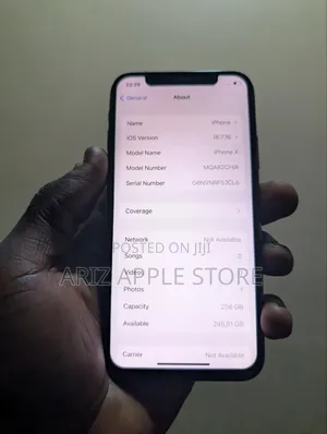 Apple iPhone X 256 GB Black