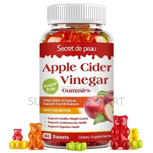 Apple Cider Gummies – Detox & Cleanse | Weight Management X60