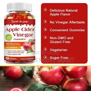 Apple Cider Gummies – Detox & Cleanse | Weight Management X60