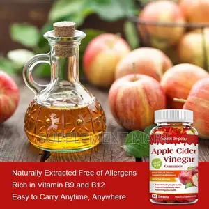 Apple Cider Gummies – Detox & Cleanse | Weight Management X60