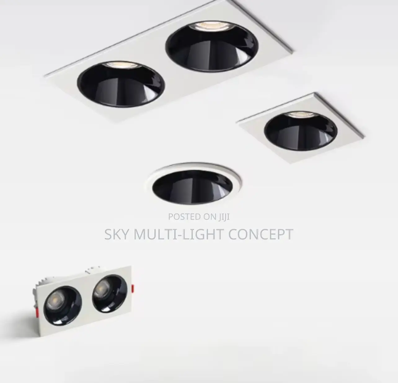 Embedded Double-Head Spot Light