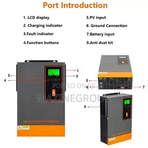 140a 500v MPPT Charge Controller