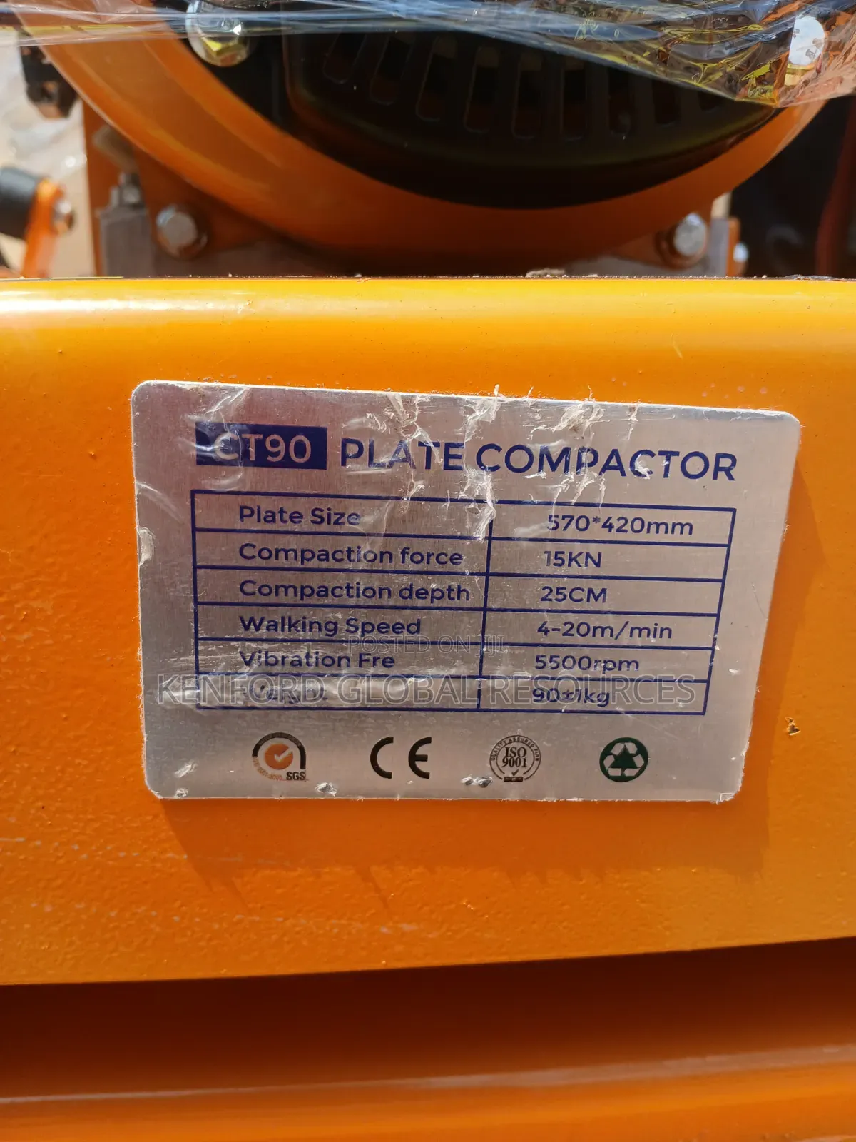Quality Plate Compactor