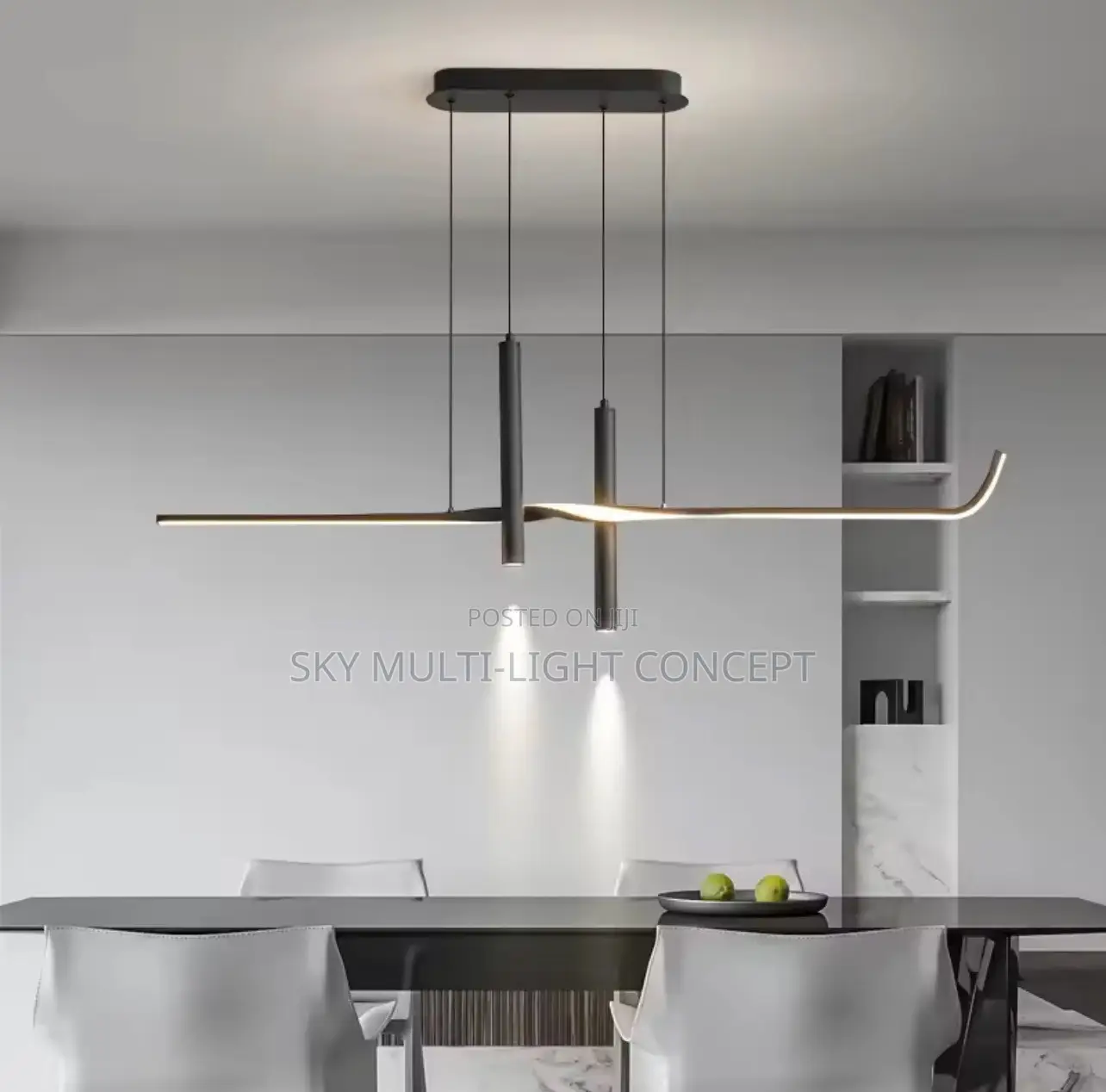 Modern Creative Long Strip Dining Light