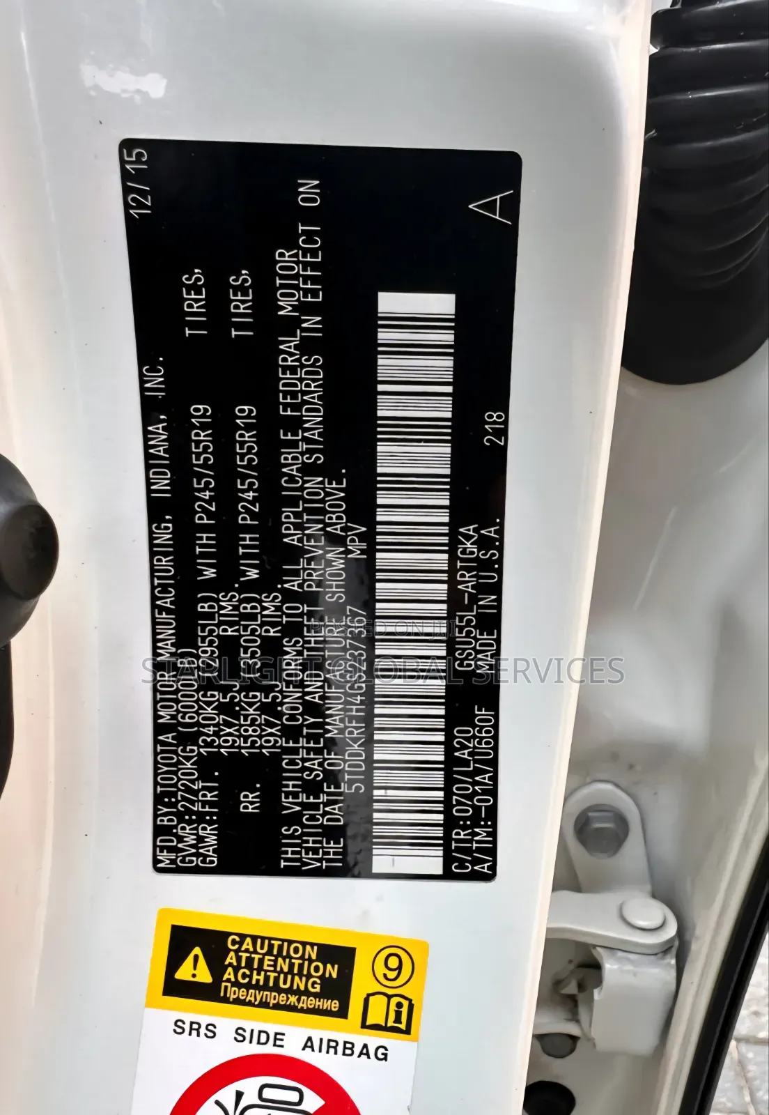 Toyota Highlander 2016 White