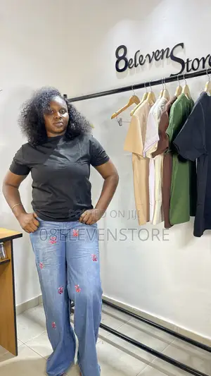 Cherry Baggy Jeans
