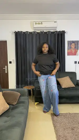 Cherry Baggy Jeans