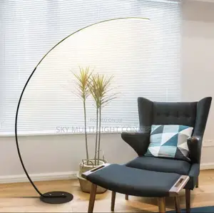 Curved LED Modern Standing Lamp