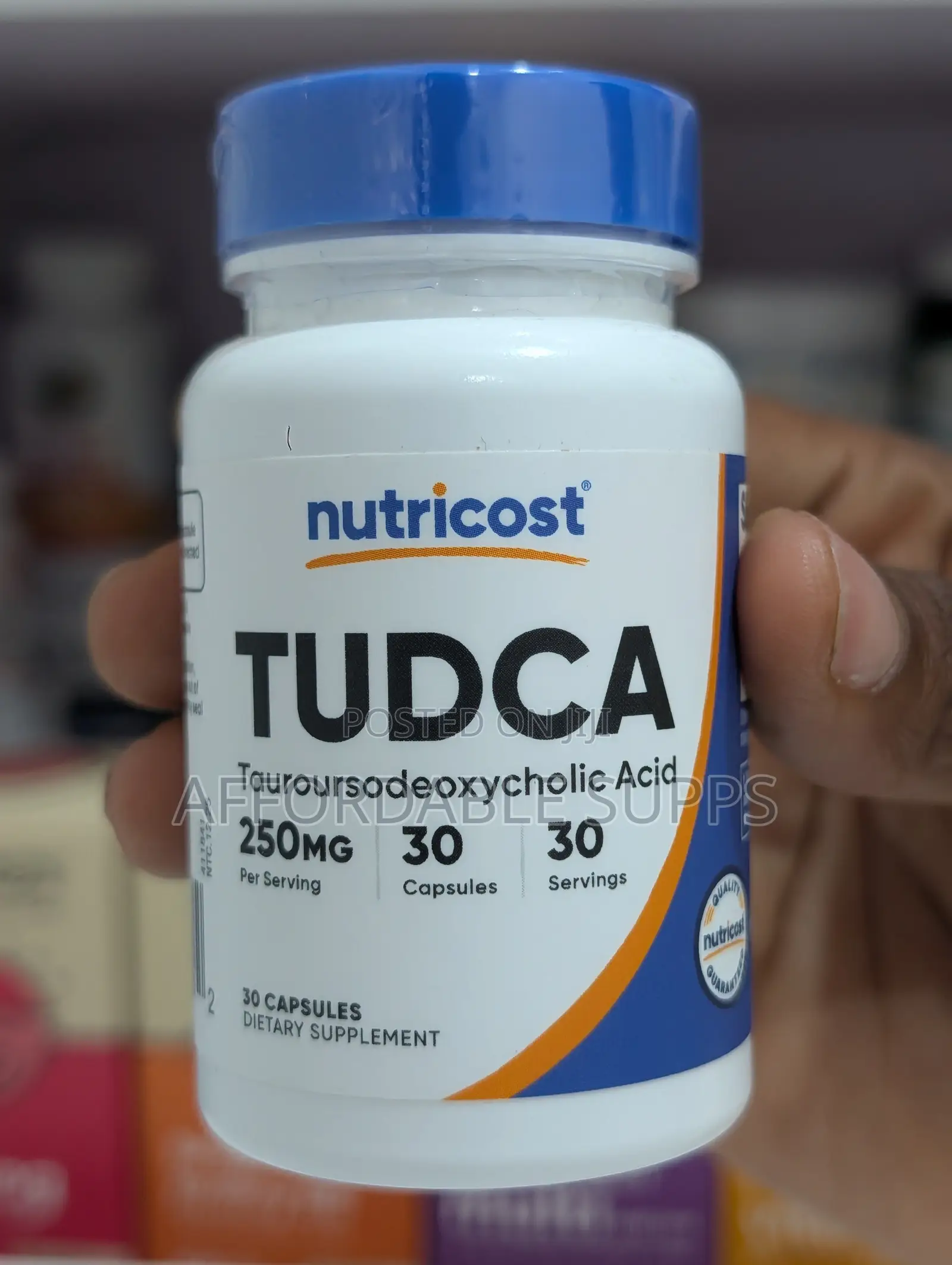 Nutricost TUDCA 250mg – 60 Capsules, Liver Wellness