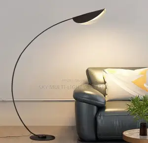 Nordic Curved Fishing Floor Lamp