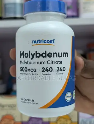 Nutricost Molybdenum 500mcg – 240 Capsules