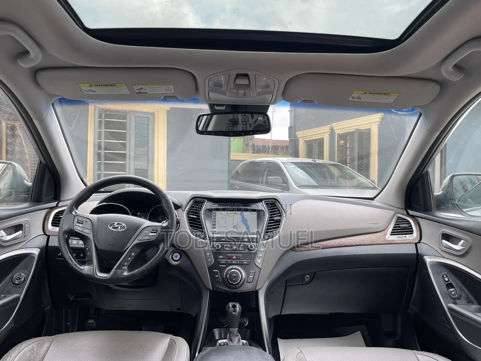 Hyundai Santa Fe Limited AWD 2016 Silver
