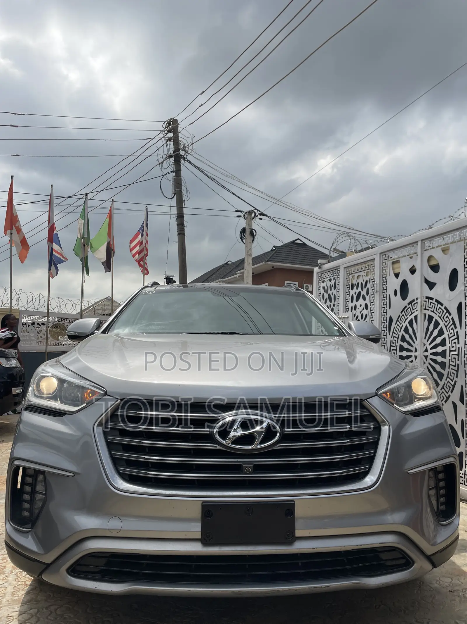 Hyundai Santa Fe Limited AWD 2016 Silver