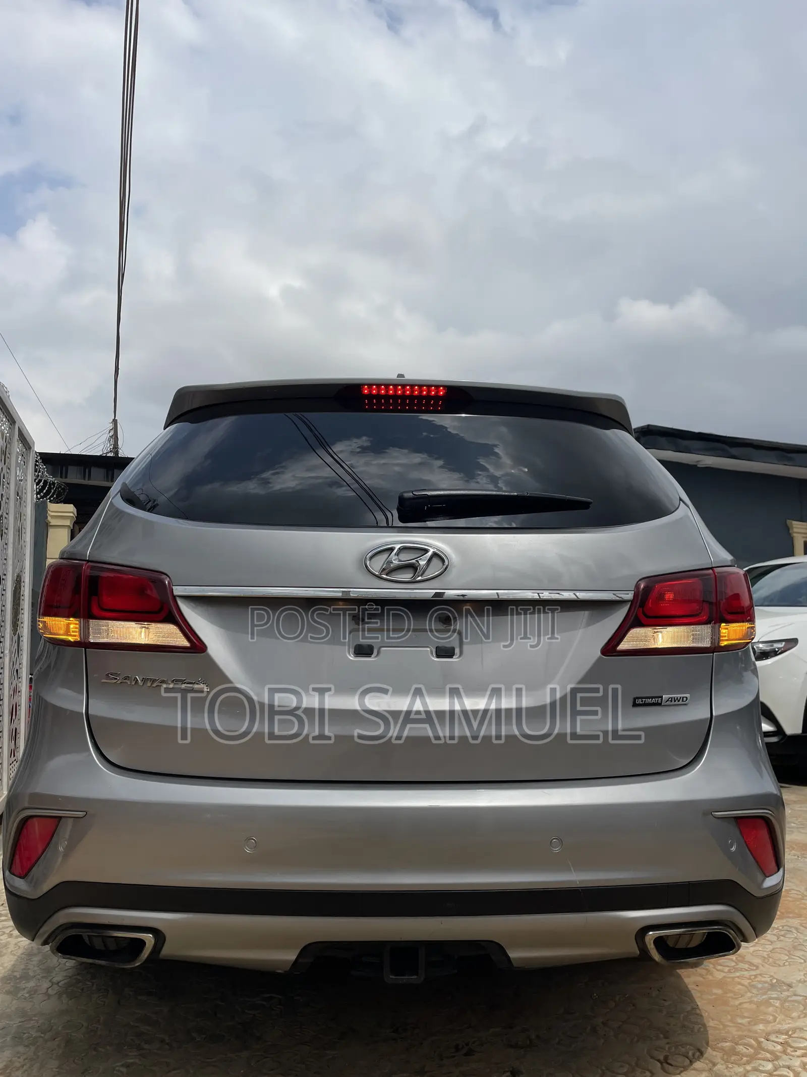 Hyundai Santa Fe Limited AWD 2016 Silver