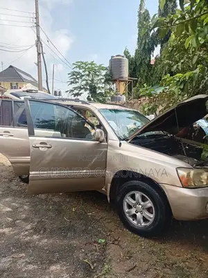 Toyota Highlander Limited V6 FWD 2003 Gold