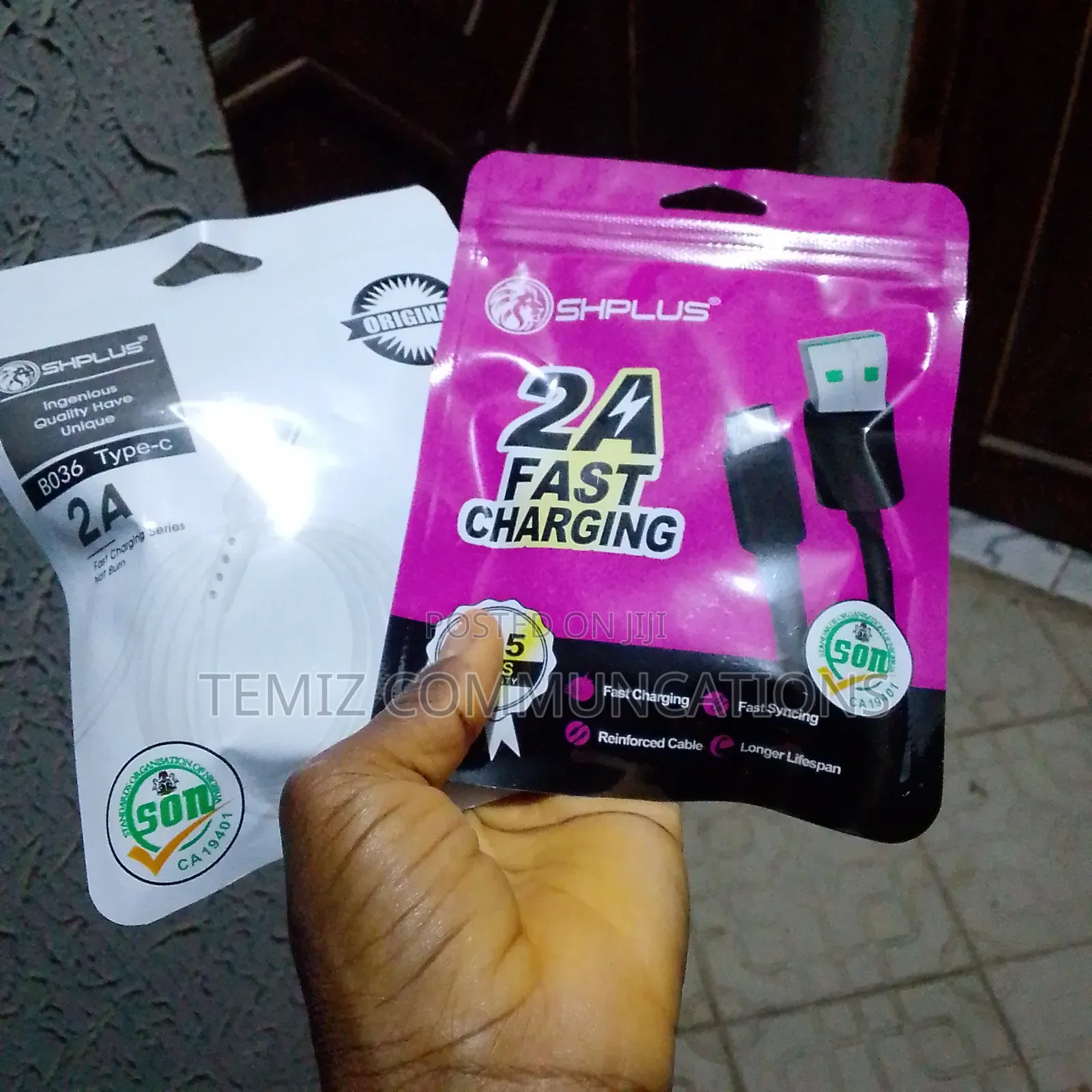 SHPlus Type C Charger Cord