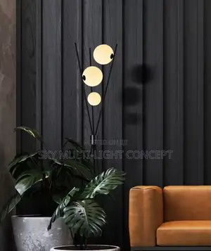 Moden 3D Printing Moon Floor Lamp