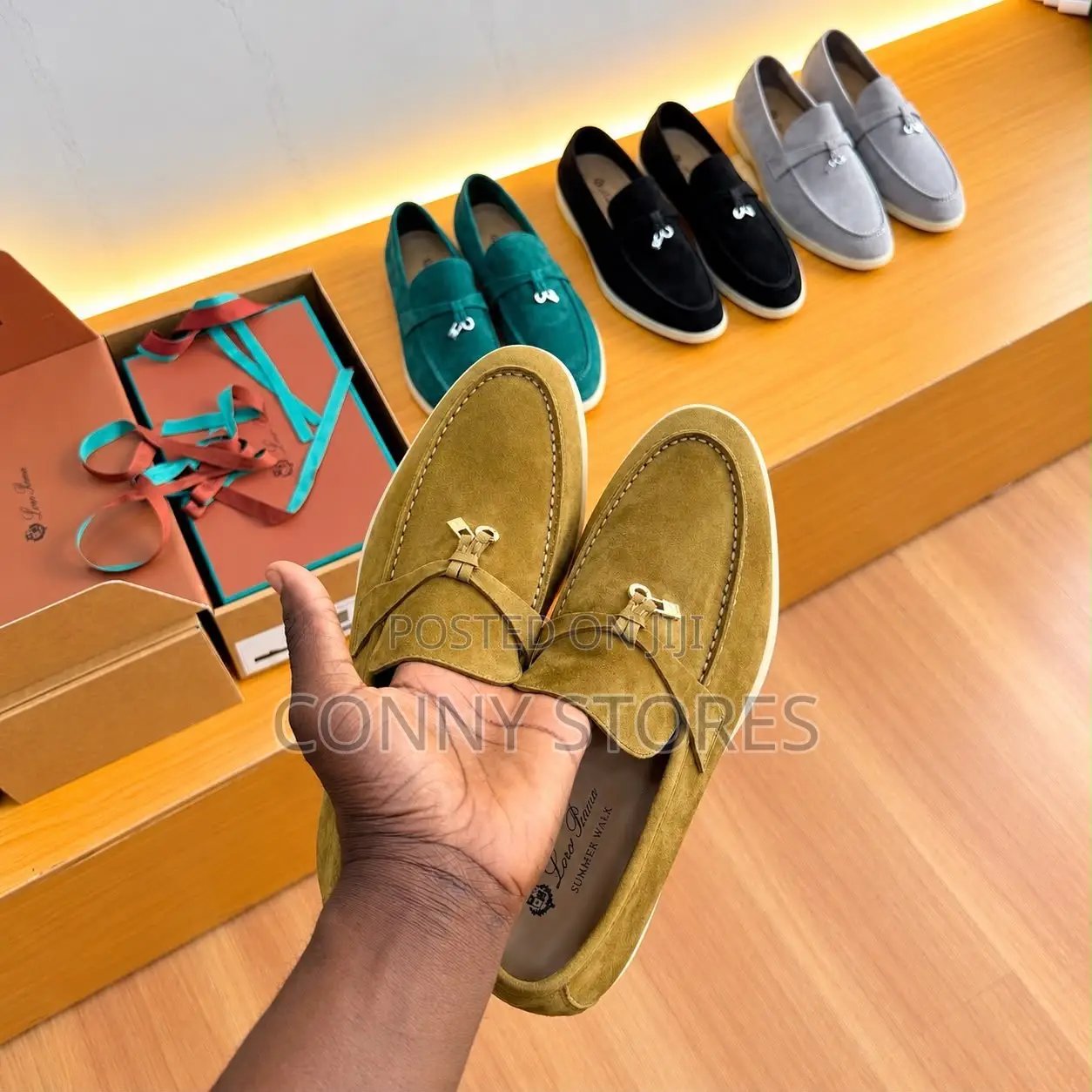 Loropiana Summer Walk Loafer Suede