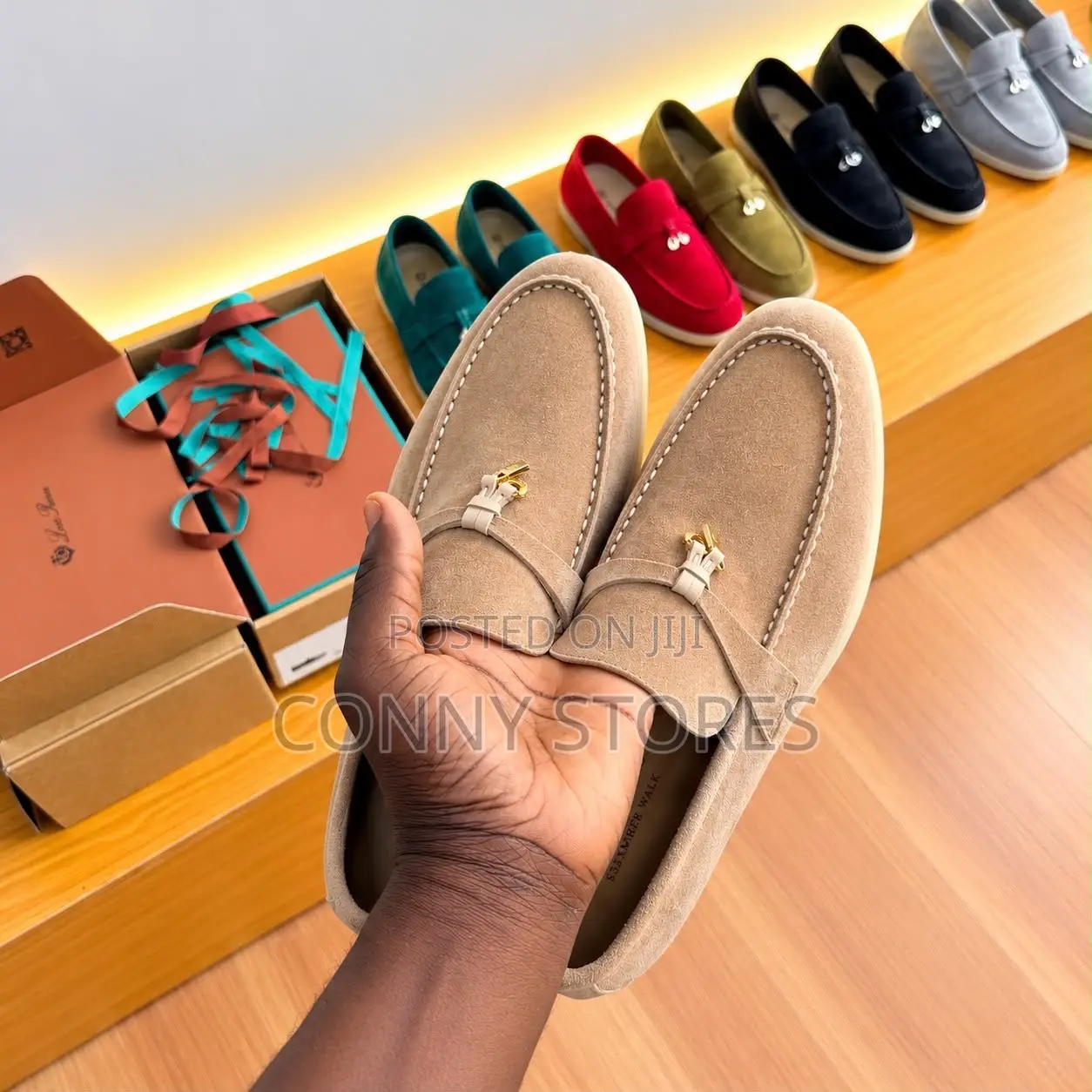 Loropiana Summer Walk Loafer Suede