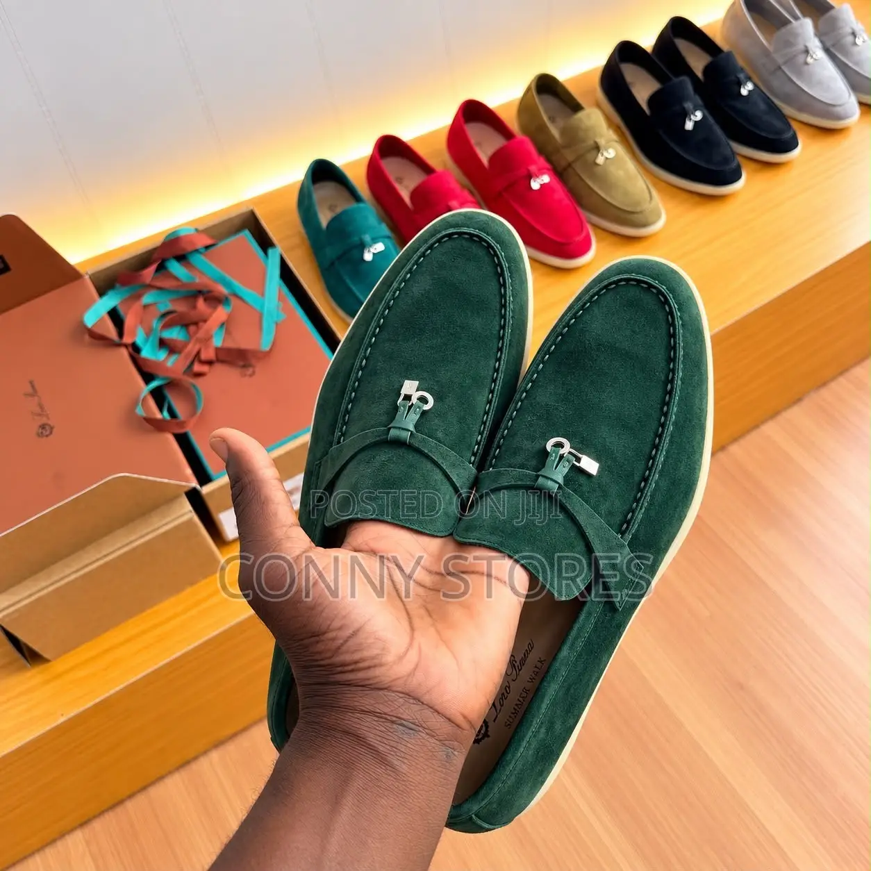 Loropiana Summer Walk Loafer Suede