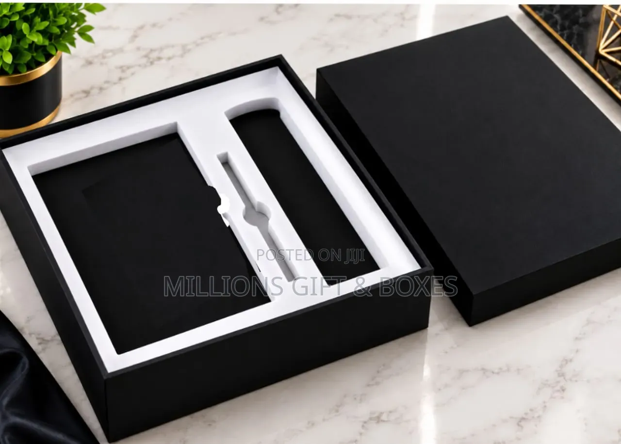 Black Open Cover Boxes