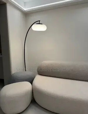 Round Fishing Light Led Floor Lamp