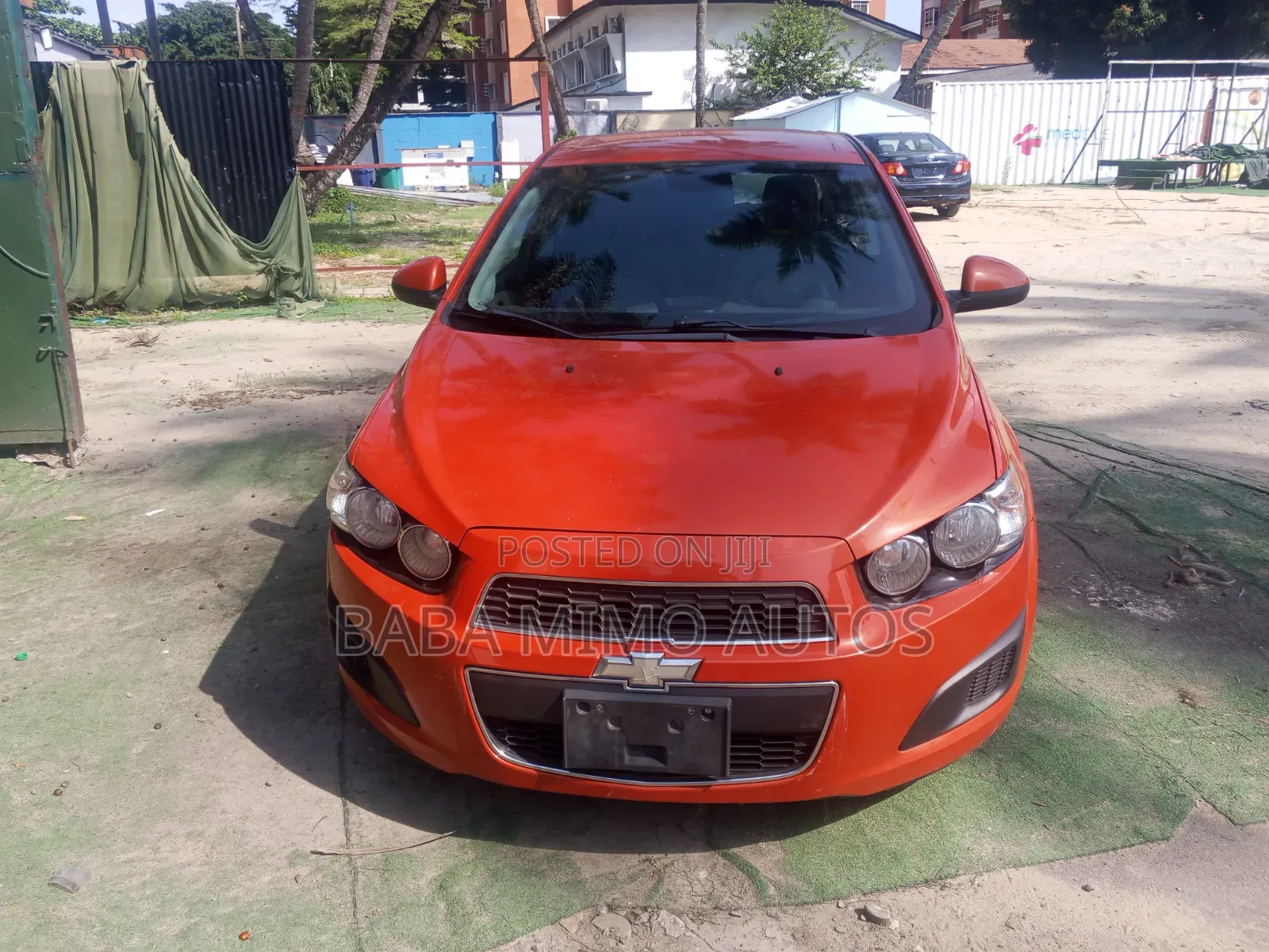 Chevrolet Sonic 2LT 2012 Orange