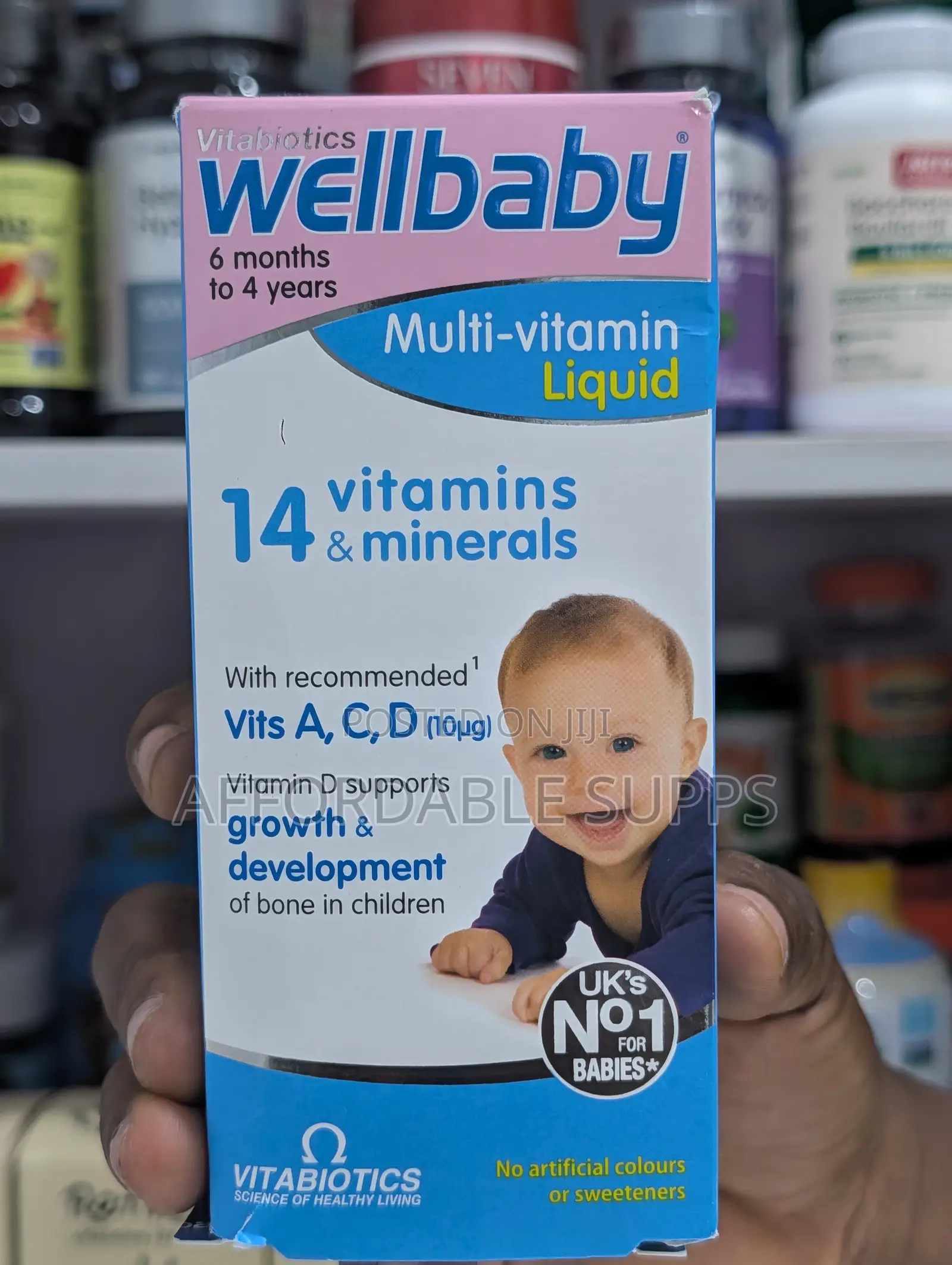 Vitabiotics Wellbaby Multivitamin Liquid 150ml – Babies 6m+