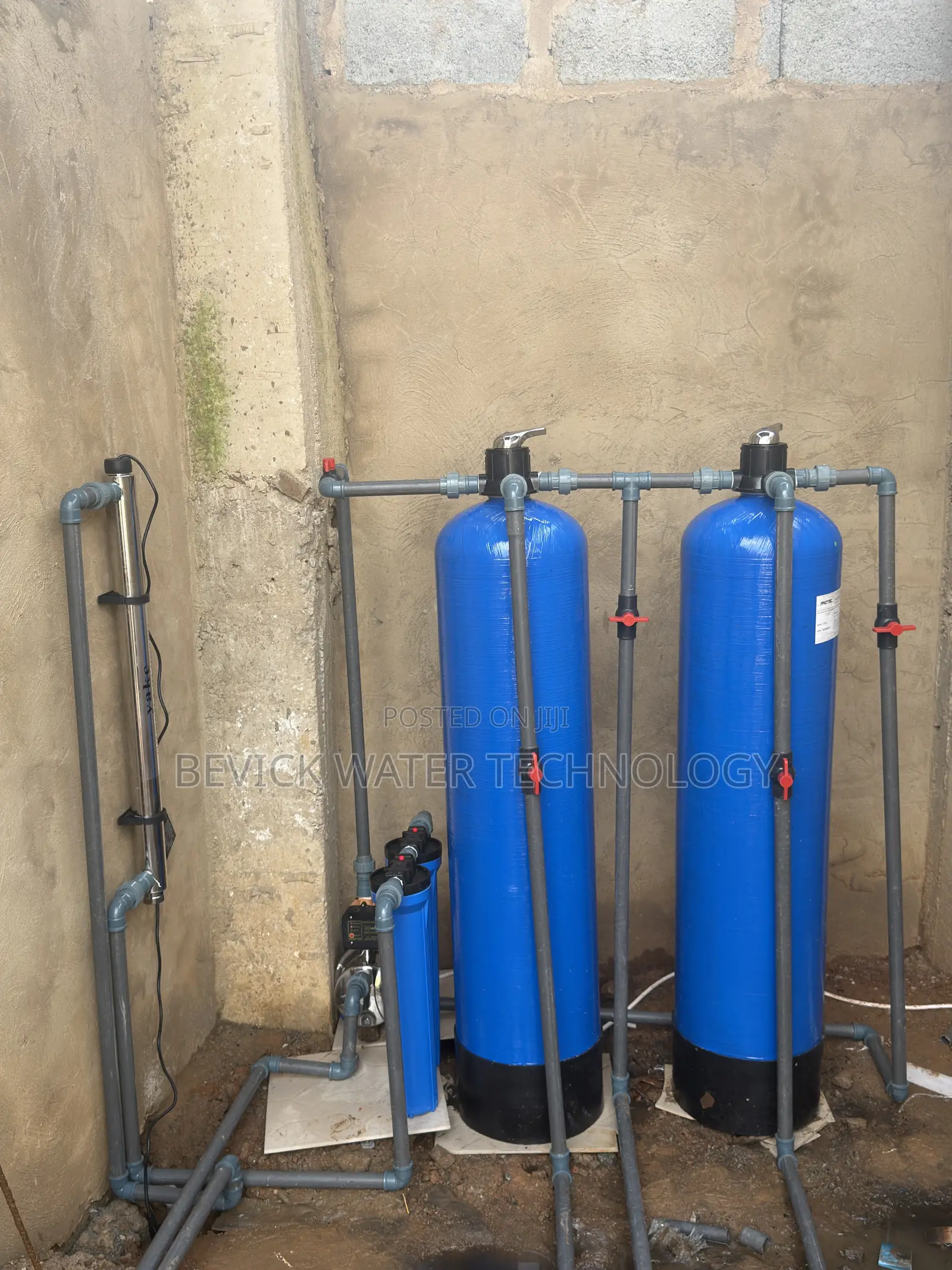 Complete Water Treatment System for Fish Farming