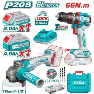 Total Grinder and Drill Combo