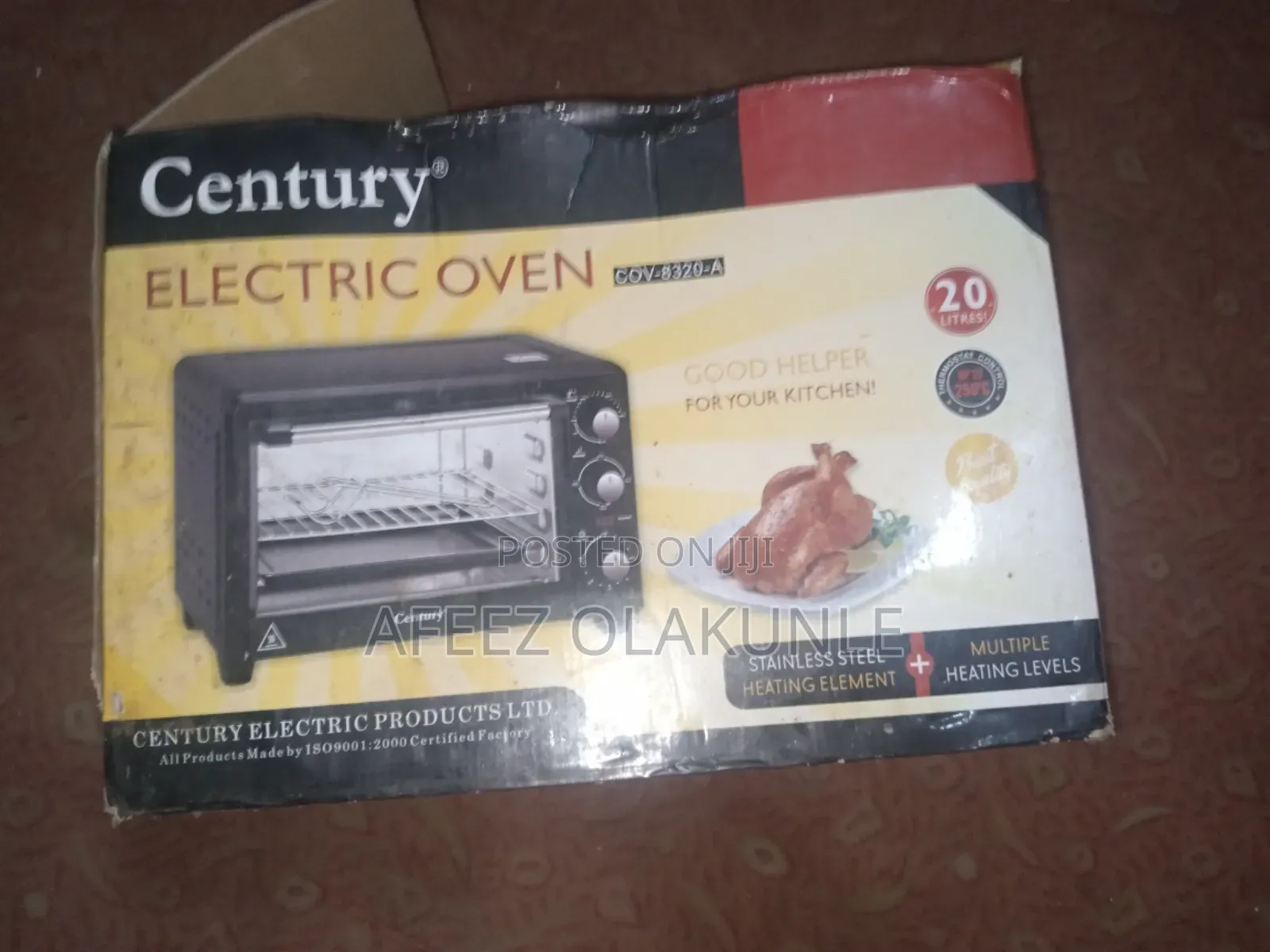 Century Electric Oven