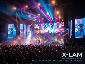 LED Screen Rental for Live Music and Concerts