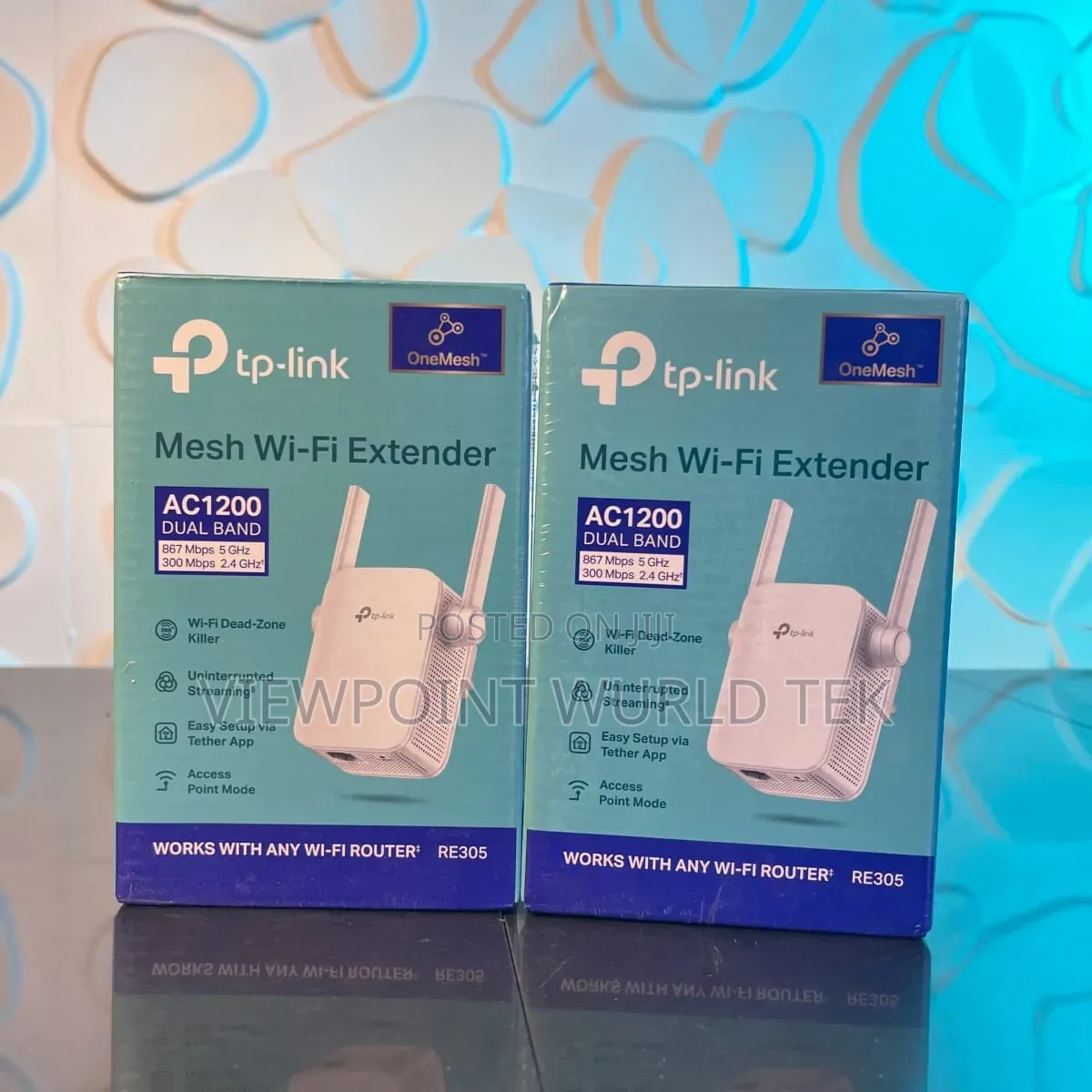 TP-Link RE305 AC1200 Mesh Wi-Fi Range Extender