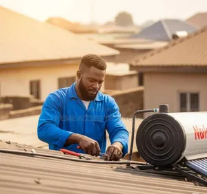 Solar Water Heater With Hot Water Tank