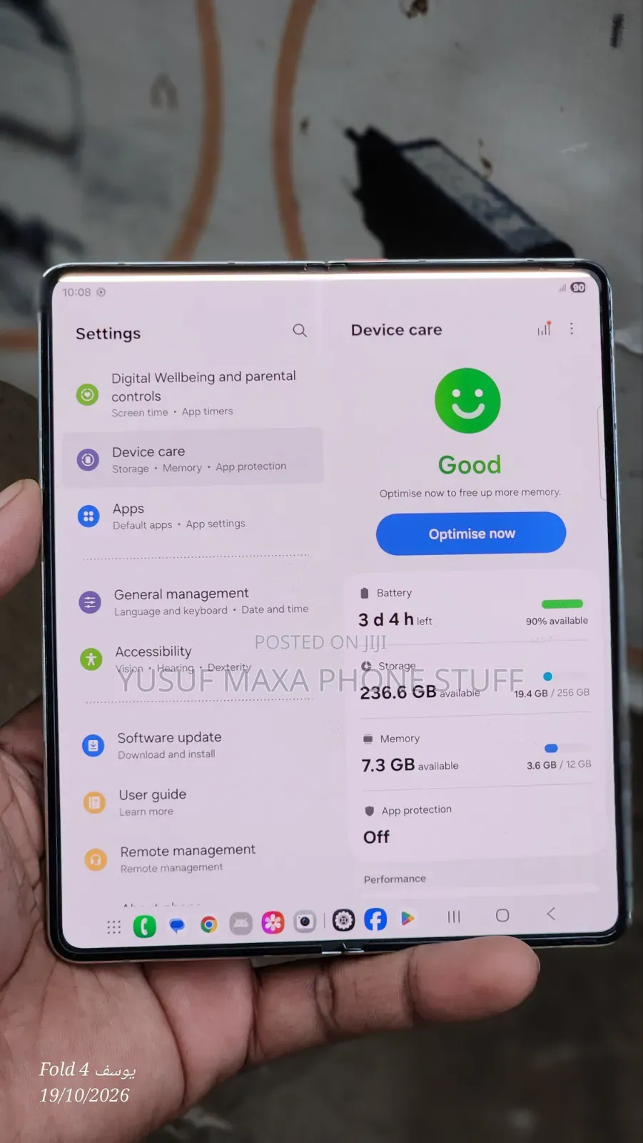 Samsung Galaxy Z Fold 5 256 GB White