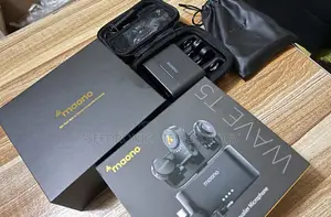 Maono Wave T5 AI Wireless Lavalier Microphone – 2Transmitters Receiver