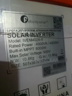 4kva 24v Felicity Hybrid Inverter