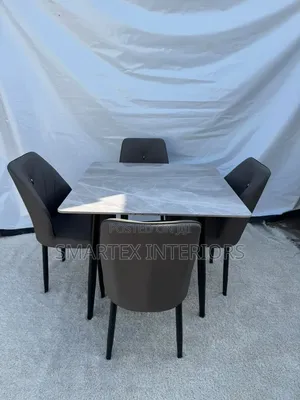 Best Quality Square Marble Top Table With Chairs