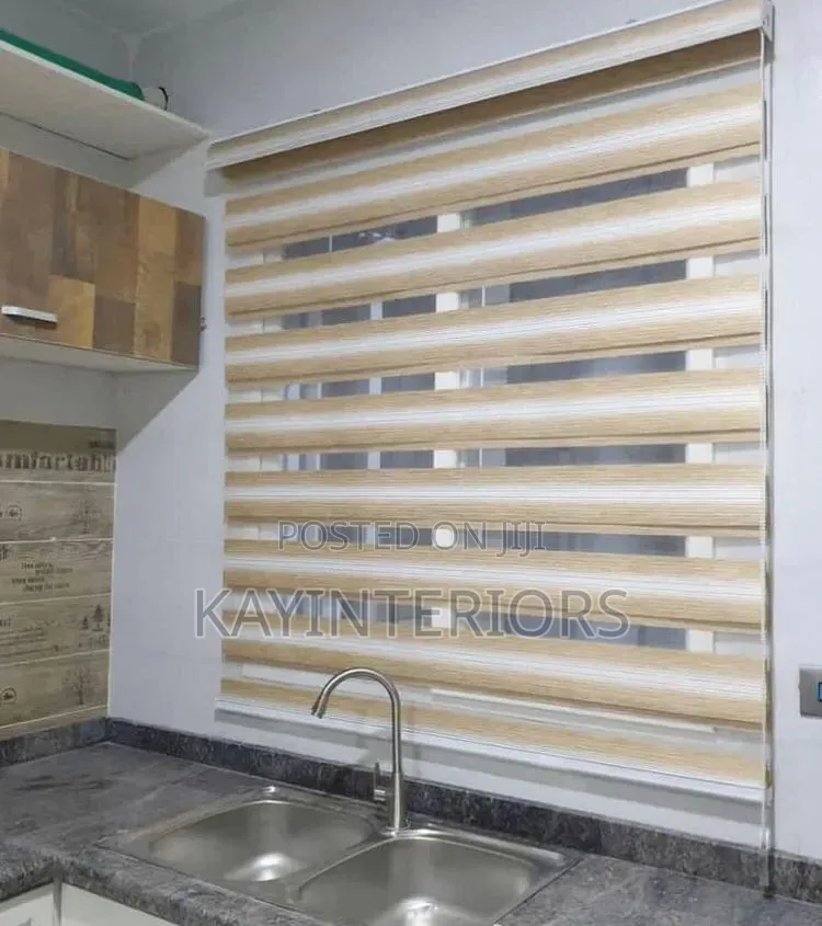 Coffee Brown Window Blinds
