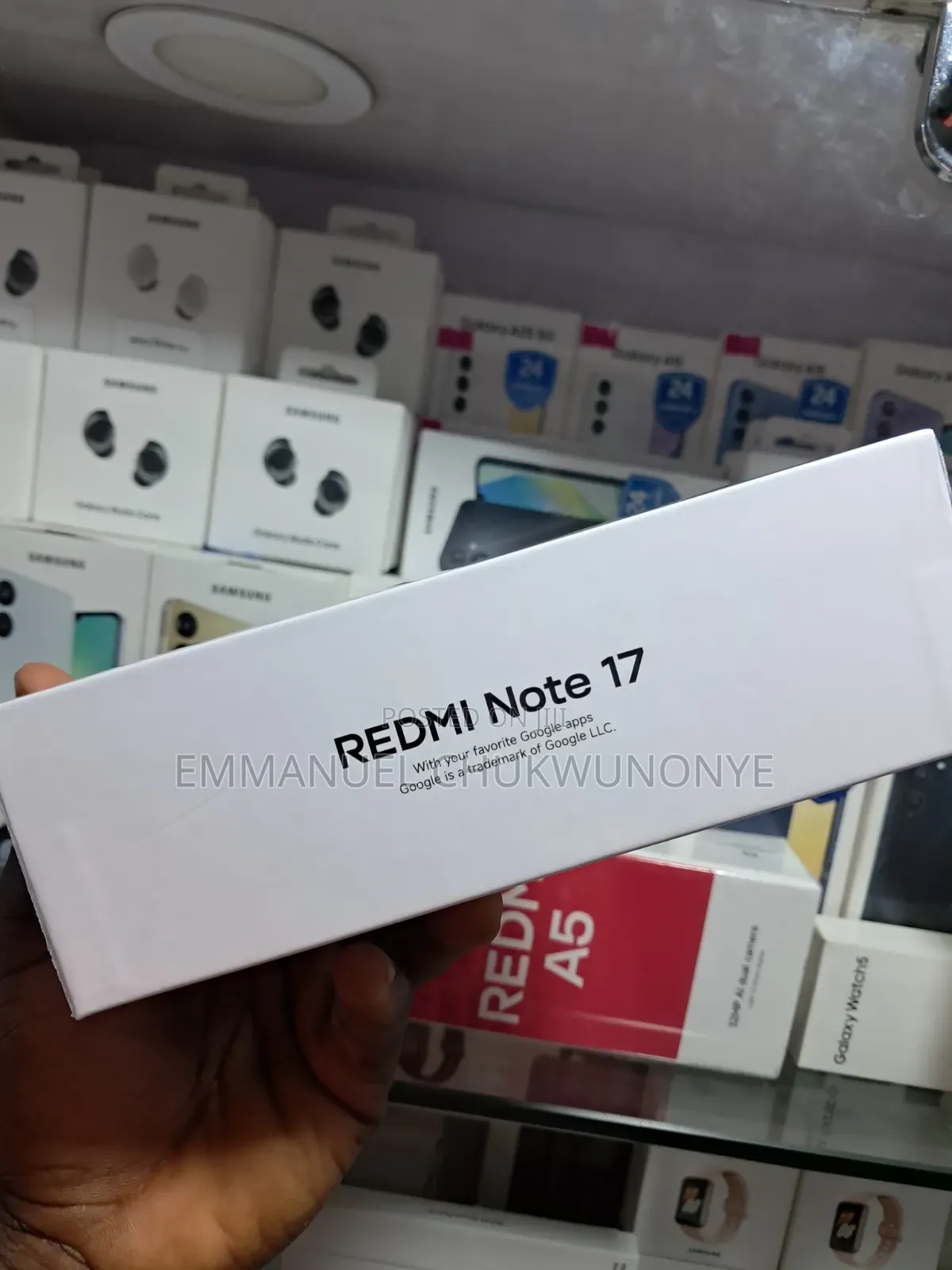 New Xiaomi Redmi Note 17 256 GB Black