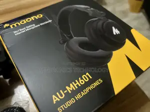 Maono AU-MH601 Studio Headphones – 50mm Drivers | Brand New in Box