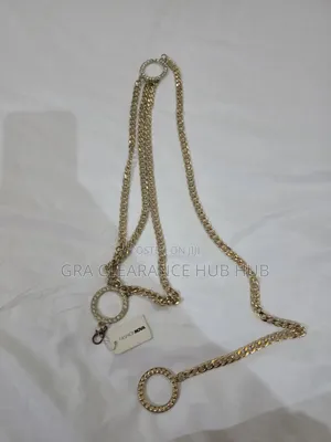 Fashion Nova Gold Multilayer Chain Belt (New With Tags)