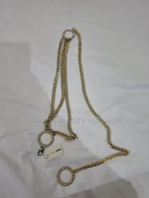 Fashion Nova Gold Multilayer Chain Belt (New With Tags)