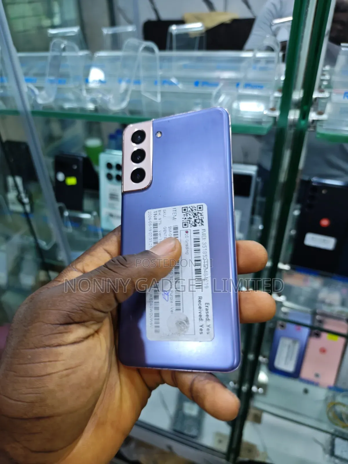 Samsung Galaxy S21 5G 128 GB Purple