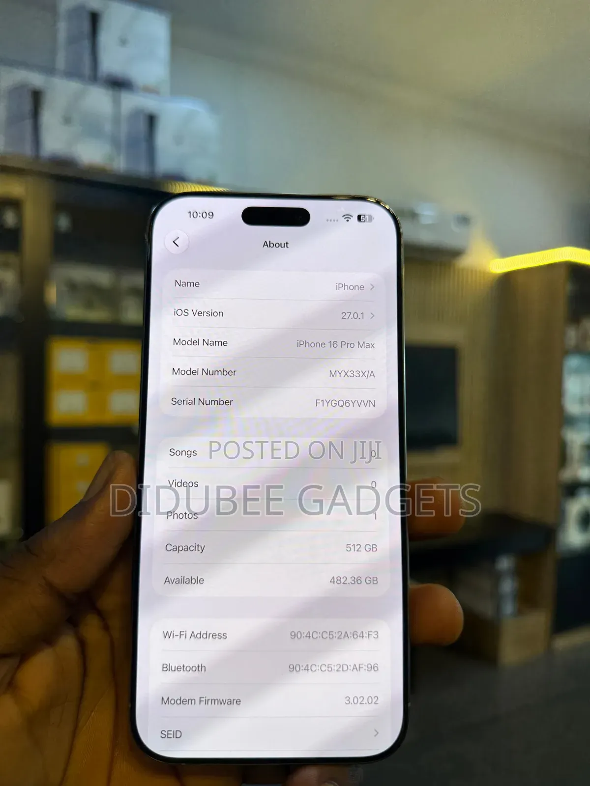 Apple iPhone 16 Pro Max 512 GB White