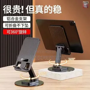 2pcs of 360° Rotating Desktop Phone Stand.